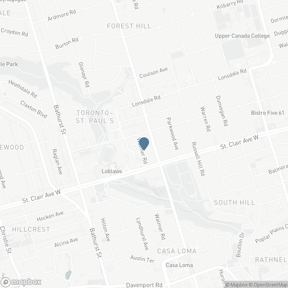 PH10 - 447 WALMER ROAD, Toronto, Ontario M5P 2X9